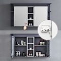 Miniatyrbild 3 av 5: Mini fjäderlås - Set med 6 automatiska minilås för köksskåpsdörrar
