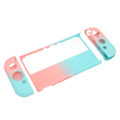 Pikkukuva 4 / 8: Pelikonsolin suojakotelo Gradient Ergonomic Grip Pelikonsolin silikoninen suojakotelo Switch OLED:lle Sininen Vaaleanpunainen
