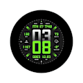 Miniatyrbild 1 av 5: 2,1-tums rund pekskärmsutvecklingskort ESP32-S3-chip