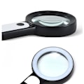 Miniatyrbillede 4 af 5: Håndholdt 30x Forstørrelsesglas med 18 LED-lys, Perfekt til Ældre Læsning og Inspektioner