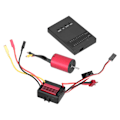 Pikkukuva 8 / 8: 2838 3600KV 4P harjaton moottori + 35A harjaton ESC + ohjelmointikortti 1/14 1/16 RC-autoon