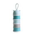 Miniatyrbild 1 av 8: Baby Formula Dispenser 4 Layer Portable Milk Powder Dispenser Container Baby Feeding Travel Storage Container Box
