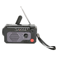 Miniatyrbilde 5 av 8: Håndsveiv værradio NOAA AM FM BT Type C lader nød solradio med lommelykt LED leselys SOS alarm