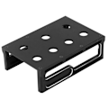 Miniatyrbild 4 av 8: RC-bil arbetsstativ slitstark aluminiumlegering RC-bil reparationsarbetsstation för 1/8 för 1/10 RC-lastbilsvågar svart