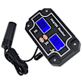 Miniatyrbild 8 av 8: PH TDS-monitor LCD digital multifunktionell vattenkvalitetsanalys testare EU-kontakt 230V PH‑2683
