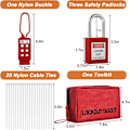 Miniatyrbillede 5 af 5: Lockout Tagout Kit, Lock Out Tag Out Kits Elektrisk