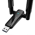 Miniatyrbillede 2 af 5: 1800 Mbps WiFi 6 USB-adapter 5G/2,4 GHz netværkskort med højforstærkningsantenne