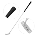 Miniatyrbillede 7 af 8: Fjerdelt Foldbar Bærbar Golf Putter Kølle til Golf Putting Øvelse Trænings Tilbehør