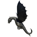 Miniatyrbillede 2 af 6: Have Drage Statue Springvand Drage Ornament Harpiks Vand Feature Skulptur til hjemmet havedekoration