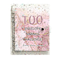 Miniatyrbillede 3 af 5: 100 Kuvert Udfordring Mappe Opsparingsmappe til Spar 5050 Pink