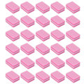 Miniatyrbild 5 av 8: 30st Mini Nail Buffer Professionell Bärbar Hemsalong Nagelputsning Slipblock Manikyr ToolPink