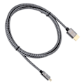 Miniatyrbillede 7 af 8: Micro HDMI til HDMI HD videokabel flettet net computerforbindelsestilbehør 1,5 meter