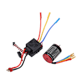 Miniatyrbilde 1 av 8: F540 4370KV Børsteløs Motor 60A Børsteløs Vanntett ESC Sett for 1/10 RC Bil Oppgraderingsdeler