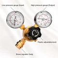 Miniatyrbilde 2 av 5: CO2 Regulator Måler Sveise Gassregulator med 2 meter Slange