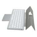Miniatyrbillede 2 af 8: Tablet-tastaturhuse med touchpad, aftagelig samtidig driftstilstand, multifunktionelt tablethuse til Win XP, Win 7, 10, 11, sølv