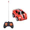 Pikkukuva 2 / 8: 1/43 mittakaavan kauko-ohjattava auto, suuri nopeus, 4 kanavaa, simuloitu RC-autolelu sisä- ja ulkokäyttöön 6148T punainen