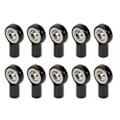 Miniatyrbilde 1 av 5: 10 stk. M2.5 Link Rod Joint Ball End Holder for RC Modellbil Svart