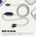 Miniatyrbillede 7 af 8: MIDI til USB-kabelkonverter MIDI-interfaceadapter Kabel Keyboard Musikredigeringslinje
