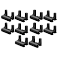 Miniatyrbilde 1 av 5: 10 stk. Gummiføtter for Airfryer, for Instants Vortex Cosori Air Fryer-brett, profesjonelle reservedeler, sklisikre, avtakbare, Fryer Bumper Instants Air