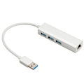 Miniatyrbilde 1 av 8: USB Ethernet-adapter RJ45 USB3.0 Ethernet-kontakt 10M 100M 1000M Aluminiumslegering Ethernet-portkonverter for kontor