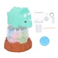 Miniatyrbild 1 av 8: Barn Rhinestone Odlingssats med Ljus Dinosaur Dock Rhinestone Odling DIY Making Experiment Science Kit Leksak Grön