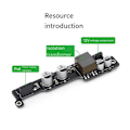Miniatyrbilde 2 av 5: POE-MODUL Strømforsyning Over Ethernet Utvidelseskort for
