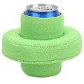 Miniatyrbillede 8 af 8: 330 ml dåseærmer drikkeflydere cover neopren flydende drikkeholder til swimmingpoolgrøn