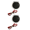 Miniatyrbilde 5 av 8: 2 stk 150W Dome Diskanthøyttaler 2-veis System Høy følsomhet Sølv Svart Dome Audio Diskanthøyttaler for bilstereosystemer
