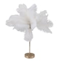 Miniatyrbilde 5 av 8: Fjær Bordlampe Touch Switch USB Struts Fjær Lampe 3 Farger dimming Skrivebordslampe med gull metall base 30 stk fjær