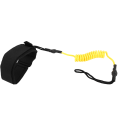 Miniatyrbilde 2 av 8: Stand Up Paddle Board Coiled Spring Ben Fot Tau Surfebånd for surfebrett (gul)