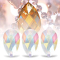 Miniatyrbild 7 av 8: 50 st AB Rhinestones Kristallglas Diamant Bröllop DIY Dekor Smycken Tillverkning Material Typ A