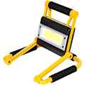 Miniatyrbillede 2 af 5: LED Genopladelig 80W, 51 LED Perler 6000 Lumen Udendørs LED Projektør, 4 Tilstande Vandtæt LED Projektør Byggeplads Til Strømafbrydelse, Te