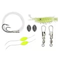 Miniatyrbild 1 av 8: Survival Fishing Kit Basic version Kompakt fiskekit för campare Vandrare Vandring Camping Backpacking Outdoor Survival