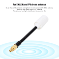 Miniatyrbilde 7 av 8: For EMAX 5.8G Nano 3dBi Gain sirkulært polarisert transmisjonsantenne for FPV Racing Drones Sinistral/LHCP(Straight)