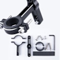 Miniatyrbilde 5 av 8: Sykkel vannflaskeholder Lett aluminiumlegering Flaskeholder for landeveissykler