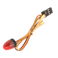 Pikkukuva 6 / 8: RC-auton hälytysvalo 5 valotilaa High Simulation Pyöreä Kompakti 10x15mm LED-varoitusvalo 1/10 RC-autolle