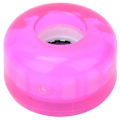 Miniatyrbillede 8 af 8: 4 STK MS2409 PU Pink 54x36 mm Skateboard Dobbelt Rocker Blinkende Hjul Downspeed glidehjul
