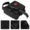 Miniatyrbillede 4 af 8: Molle Portable Military First Aid Supplies Kit Survive Medicine Opbevaringspose (sort)