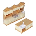 Miniatyrbild 3 av 8: Dockhus Miniatyrer Möbler Kök Set Säker Utsökt Miniatyr Kök Set för Barn Gåvor (Diskho Spis Skåp Matlagning Bord)