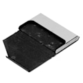 Miniatyrbillede 8 af 8: Visitkortholder i rustfrit stål, innovativ visitkortholder, sort 007#