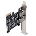 Miniatyrbild 8 av 8: PCI‑E-expansionskort USB3.0 5 Gbit/s höghastighetsöverföring Två‑portars skrivbordsdator Slot Adapter
