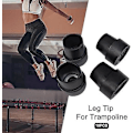 Miniatyrbillede 3 af 5: 10 stk. skridsikre gummifødder til trampolin, trampolintilbehør, kraftige gummifødder, latexmateriale, tykke og sikre, egnet til trampoliner