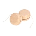 Miniatyrbillede 6 af 8: 4 stk. træ yoyo lille størrelse bærbar premium holdbar træ ubehandlet overflade DIY yoyo almindelig træ yoyo