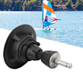 Miniatyrbillede 5 af 8: 1 sæt plastik sort justerbar sejl Universal base Surfboard Sejlbræt dele Paddle Board tilbehør