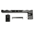 Miniatyrbillede 1 af 8: Sikkerhedsbeskyttelsescontroller-opladerdockstation til Switch-opladningsdock til Joycon, oplader op til 4 stk. til Switch OLED sort
