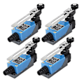 Miniatyrbild 1 av 4: Starlight- 4st Me-8108 Momentär Gränslägesbrytare Justerbar Rullspaksarm Nc-no Cnc Fräsmaskin Plasma Laser Router Kompatibel Med Ar-duino