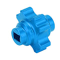 Miniatyrbild 6 av 8: RC Differential Locker Spool i aluminiumlegering för Tamiya 54649 TT 02 B T D 1/10 RC Bil Ersättning Blå
