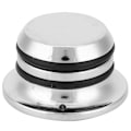 Miniatyrbilde 8 av 8: 3 stk Volumkontroll Knapper Forkrommet Sink-Legering for Elektrisk Gitar Tilbehør