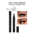 Pikkukuva 7 / 8: Kaksipuolinen vasen ja oikea nestemäinen eyeliner-kynä, vedenpitävä ja tahraamaton eyeliner, loistava lahja ystäville