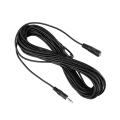Miniatyrbilde 4 av 5: 10M 32FT 3,5 mm IR Infrarød Repeater Jack Forlengelseslydkabel for IR-mottaker